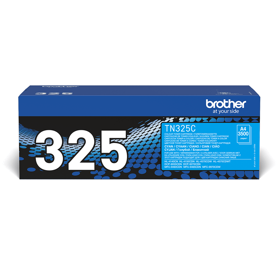 Genuine Brother TN325C Toner Cartridge – Cyan